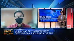 Kilau Emas di Tengah Window Dressing dan Suku Bunga The Fed