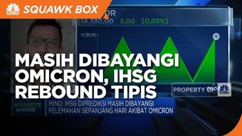 Masih Dibayangi Omicron, IHSG Rebound Tipis
