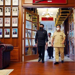 Tjahjo Sowan Prabowo, Bahas ASN Wajib Bela Negara Mulai 2022