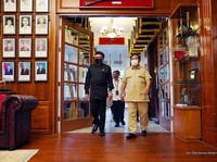 Tjahjo Sowan Prabowo, Bahas ASN Wajib Bela Negara Mulai 2022