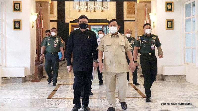 Tjahjo Kumolo. (CNBC Indonesia/Tri Susilo)