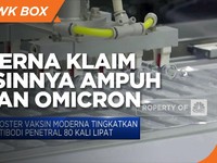 Moderna Klaim Vaksinnya Ampuh Melindungi dari Omicron