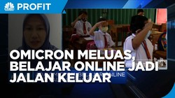 Omicron Meluas, Belajar Online Jadi Jalan Keluar?
