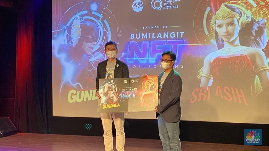 Peluncuran NFT Gundala dan Sri Asih