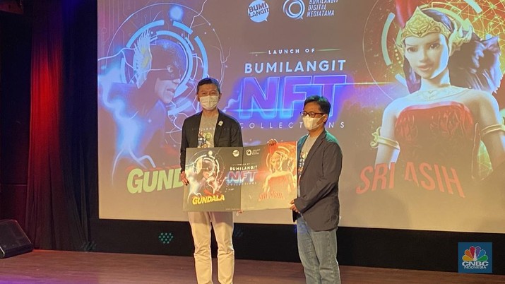 Peluncuran NFT Gundala dan Sri Asih Peluncuran NFT Gundala dan Sri Asih