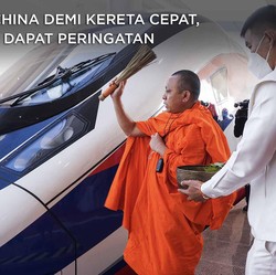 Utang ke China Demi Kereta Cepat, Negara Ini Dapat Peringatan
