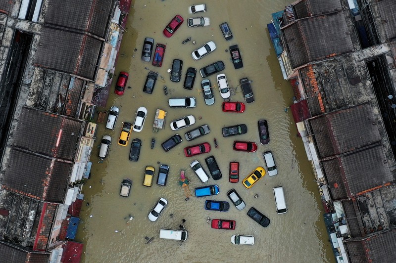 Banjir di Selangor, Malaysia. (REUTERS/STRINGER)
