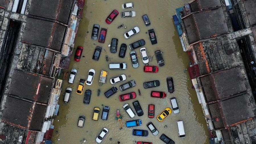 Banjir di Selangor, Malaysia. (REUTERS/STRINGER)