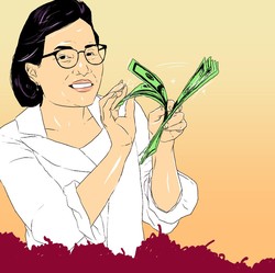 Sri Mulyani Kipas Duit, 2021 RI Banyak Panen 'Durian Runtuh'