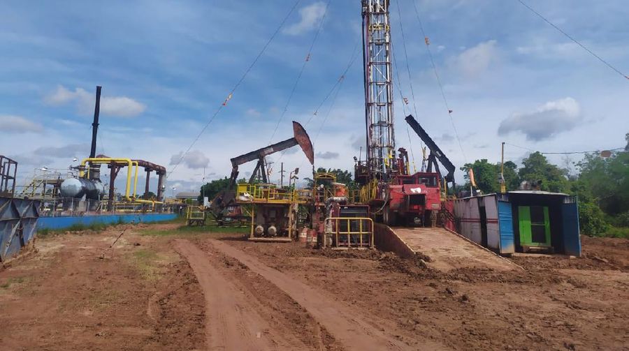 Operasional Rig wilayah kerja Rokan yang dioperasikan PT Pertamina Hulu Rokan (PHR) di Duri, Riau. (Dok: Pratama Guitarra)