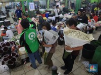 Hari Ibu, Pedagang Bunga Rawa Belong Kebanjiran Order