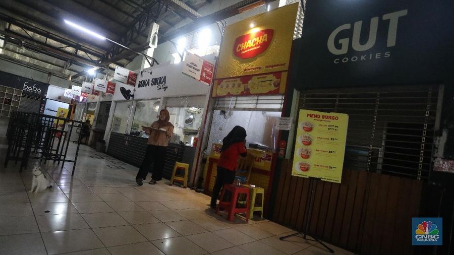 Pasar Santa, Jakarta (CNBC Indonesia/Andrean Kristianto)