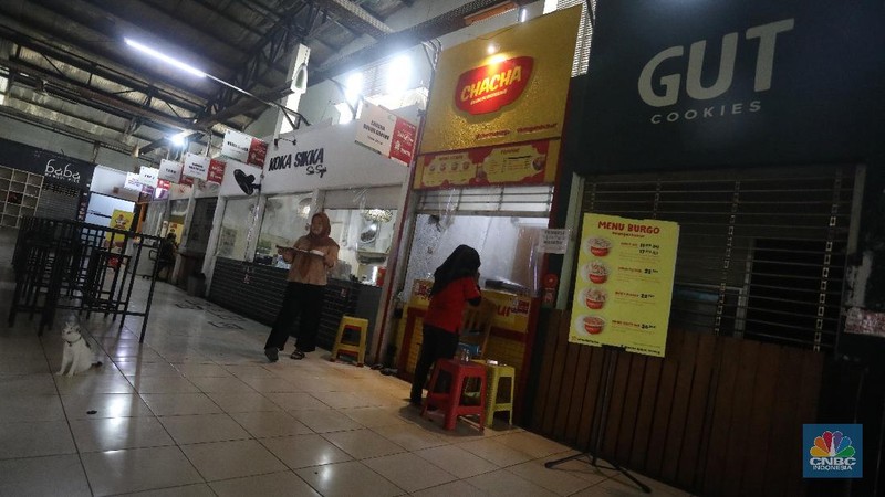 Pasar Santa, Jakarta (CNBC Indonesia/Andrean Kristianto)