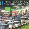 H-2 Hari Raya Natal, Ribuan Mobil 'Cabut' Tinggalkan Jakarta