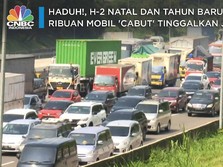 H-2 Hari Raya Natal, Ribuan Mobil 'Cabut' Tinggalkan Jakarta
