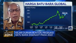 Akhir 2021, Produksi Batu Bara RI Bisa Tembus 615 Juta Ton
