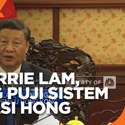 Temui Carrie Lam, Xi Jinping Puji Sistem Demokrasi Hong Kong