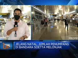 H-1 Natal, Pergerakan Penumpang di Soetta Capai 85 Ribu Orang