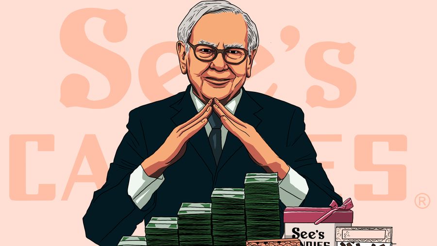 Infografis/Gokil!! Dari perusahaan cokelat, warren buffett cuan 8000%/Aristya Rahadian