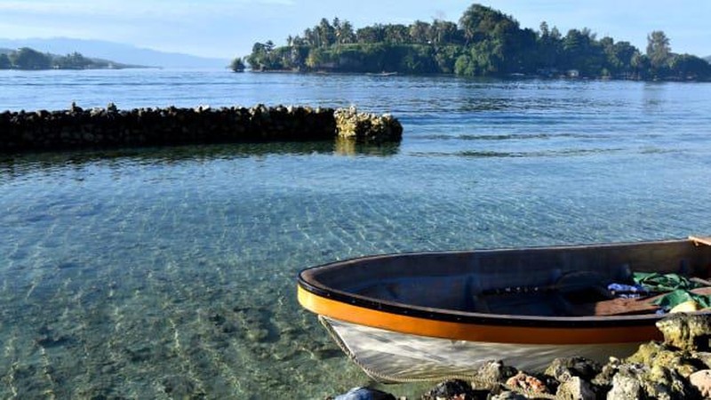 foto/ peta bougainville satu / Tangkapan Layar: Reuters