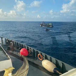 Potret Kapal Vietnam yang 'Kegep' Mau Maling Ikan di Natuna