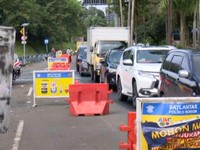 Lebaran Hari ke-2, Lalu Lintas ke Puncak Mulai Macet Parah