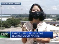Pantauan Lalu Lintas Jelang Libur Nataru Tol Cikampek Utama