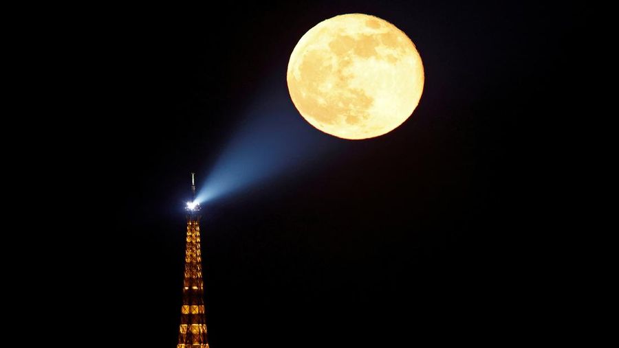 The full moon, known as the