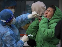 Viral Warga China Teriak Bakal Mati Kelaparan karena Lockdown