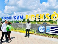 Sederet Curhat Petani di Depan Jokowi Soal Bendungan Pidekso