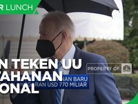 Biden Tandatangani UU Otorisasi Pertahanan Nasional