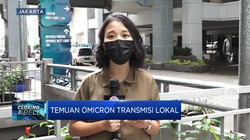Temuan Omicron Transmisi Lokal
