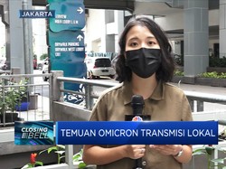Temuan Omicron Transmisi Lokal