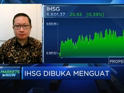 Dibuka Menguat, IHSG Siap Kembali ke Level 6.600-an