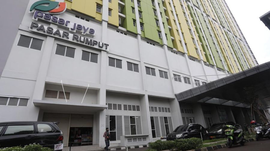 Pasar Rumput (CNBC Indonesia/Andrean Kristianto)