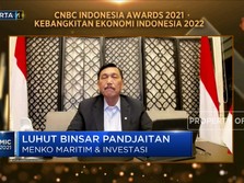 RI Sukses Tangani Pandemi, Luhut: Berkat Kepemimpinan Jokowi