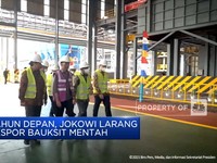 Tahun Depan, Jokowi Larang Ekspor Bauksit Mentah