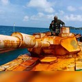 Wah.. Benda Mirip Tank Ditemukan Mengapung di Perairan Natuna