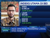 Ada Omicron Transmisi Lokal, IHSG Kuat di Level 6.600-an?