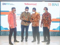 BNI Permudah Kredit Bagi Mitra Kerja Telkomsel