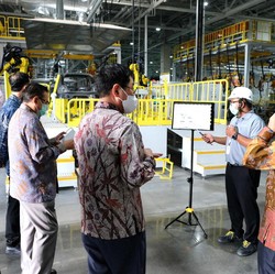 Dubes RI Kunker ke Pabrik Hyundai, Bahas Mobil Listrik?