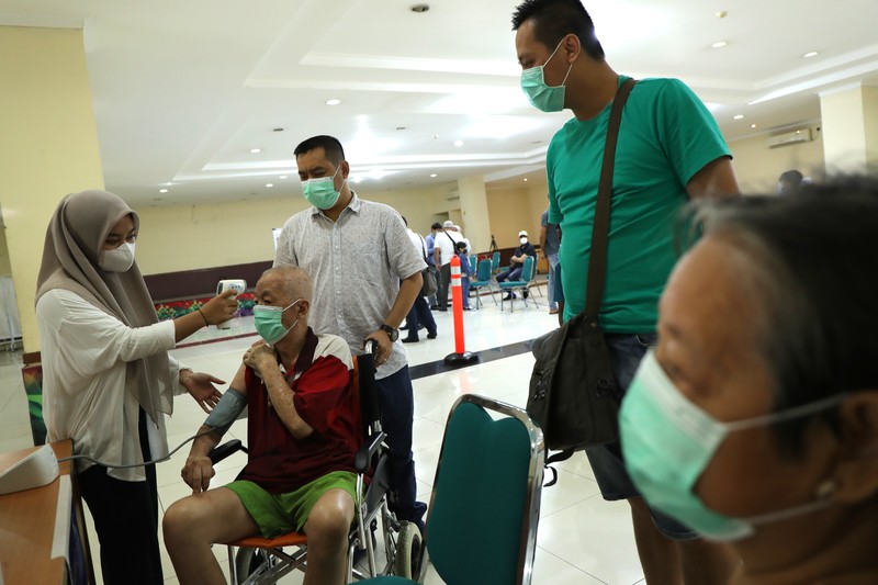 Vaksinasi gotong royong (CNBC Indonesia) Vaksinasi gotong royong (CNBC Indonesia)
