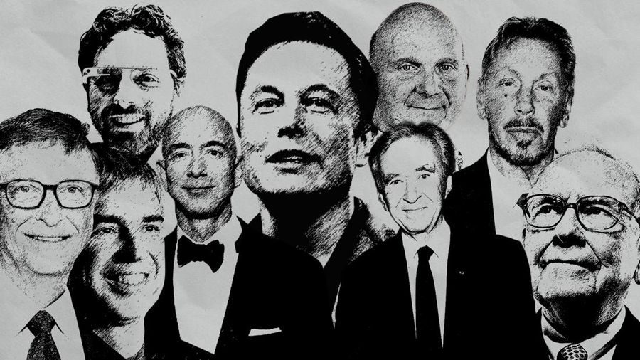 Infografis, Mahkota Bezos Hilang, 10 Crazy Rich Terbaru Dunia