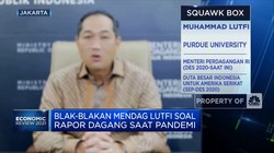 Blak-blakan Mendag Lutfi Soal Rapor Dagang Saat Pandemi