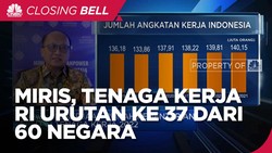Miris, Daya Saing Tenaga Kerja RI Urutan ke-37 Dari 60 Negara