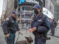 Omicron Menggila, Times Square Tetap Rayakan Pergantian Tahun