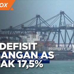 November, Defisit Perdagangan AS Melonjak 17,5%