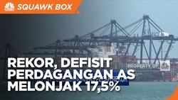 November, Defisit Perdagangan AS Melonjak 17,5%