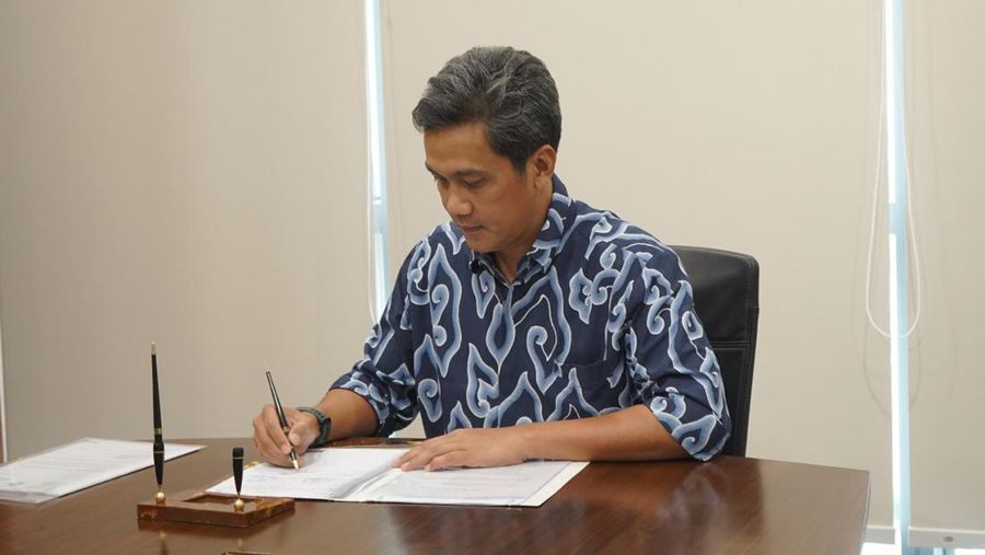 Pertamina NRE tandatangani MoU dengan RusHydro untuk kembangkan proyek PLTA. (Doc Pertamina NRE)