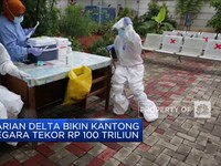 Varian Delta Bikin Kantong Negara Tekor Rp 100 triliun